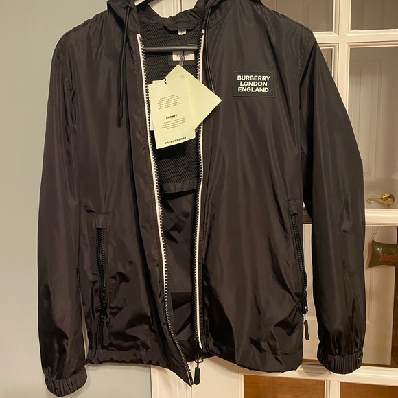 ジャケット Burberry FW25 'Pembroke' jacket (8110329 BLACK) Burberry Quilted jacket 